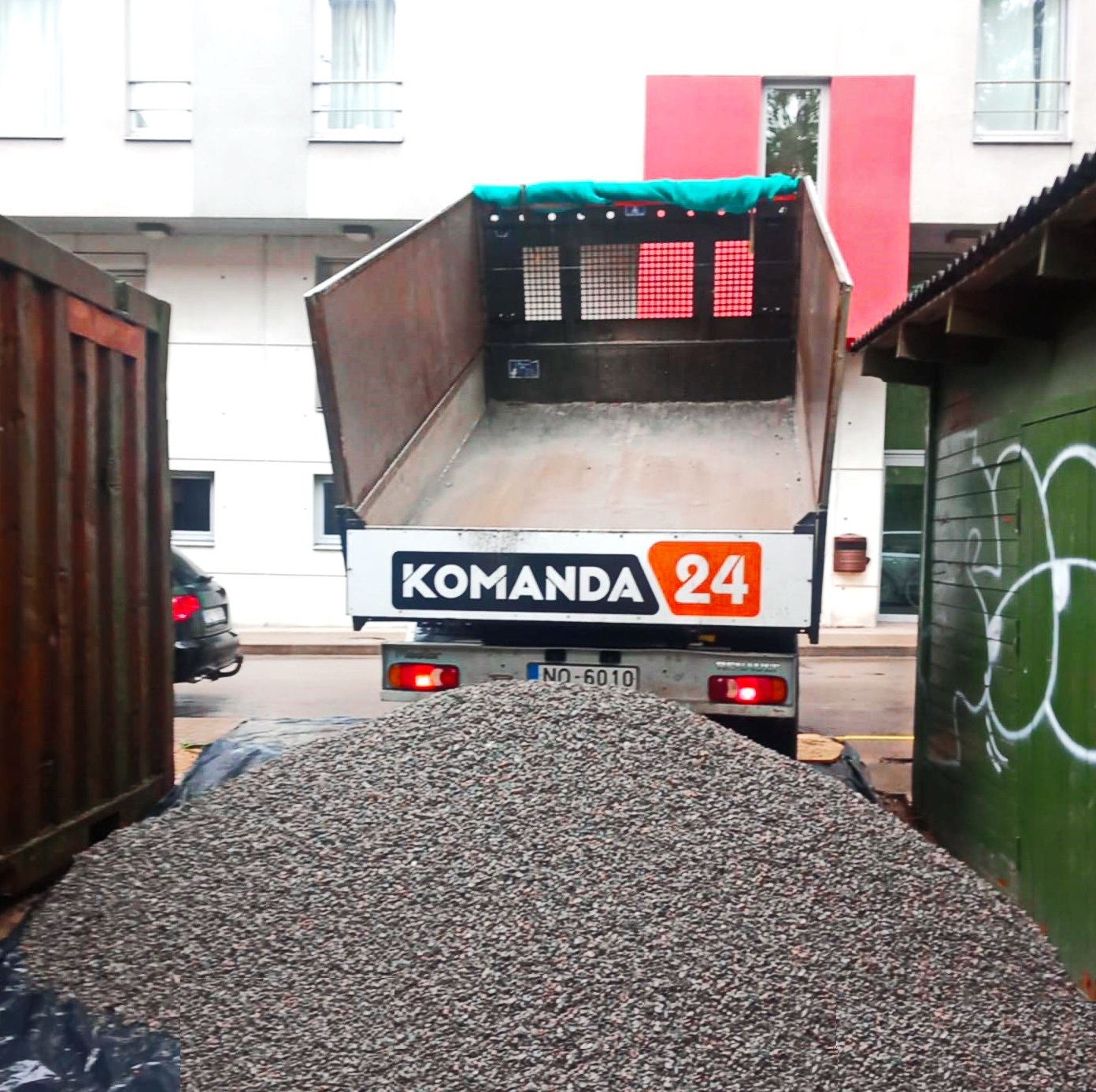 Šķembu piegāde, Beramās kravas